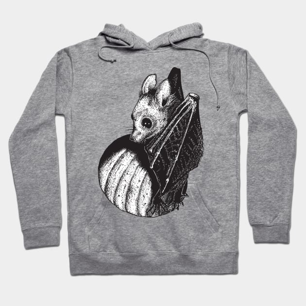 Bat papaya Hoodie by ArtbyGraves